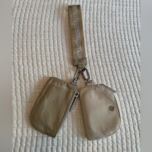 lululemon Dual Pouch Wristlet
